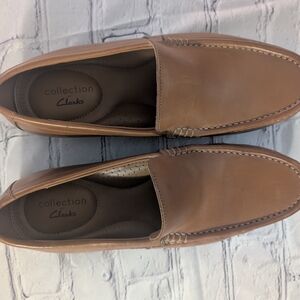 Clarks Men's Tan Loafers